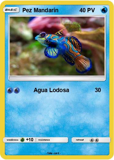 Pokemon Pez Mandarín