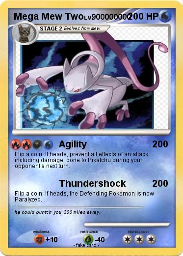 Pokemon Mega Mew Two