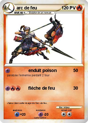 Pokemon arc de feu