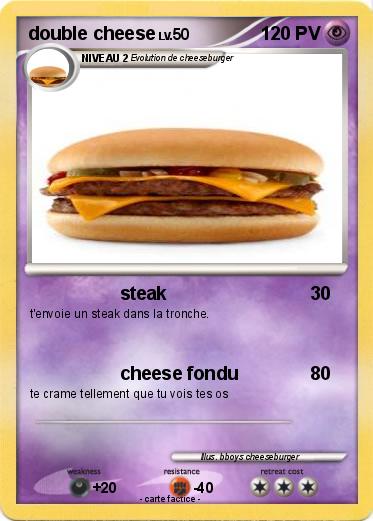 Pokemon double cheese