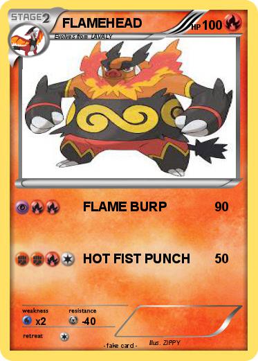 Pokemon FLAMEHEAD