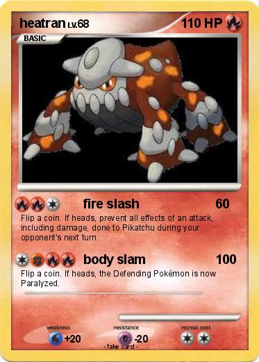 Pokemon heatran