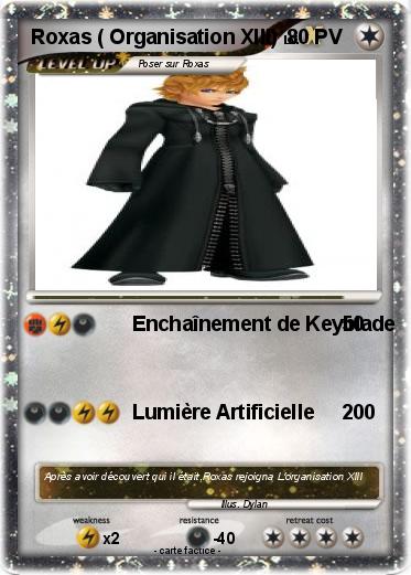 Pokemon Roxas ( Organisation XIII)