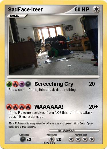 Pokemon SadFace-iteer