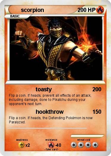 Pokemon scorpion
