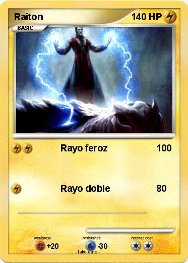 Pokemon Raiton