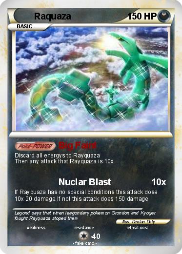Pokemon Raquaza