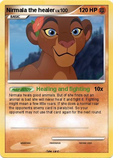 Pokemon Nirmala the healer