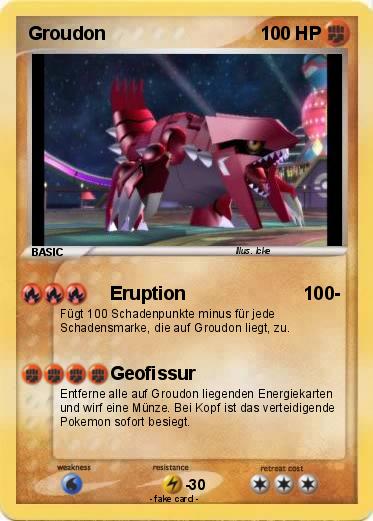 Pokemon Groudon