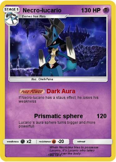 Pokemon Necro-lucario