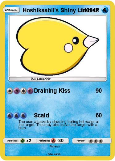 Pokemon Hoshikaabii's Shiny Luvdisc
