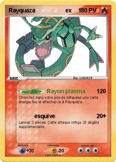Pokemon Rayquaza                   ex    1