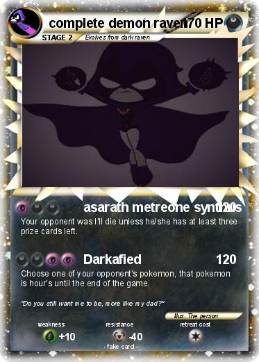 Pokemon complete demon raven