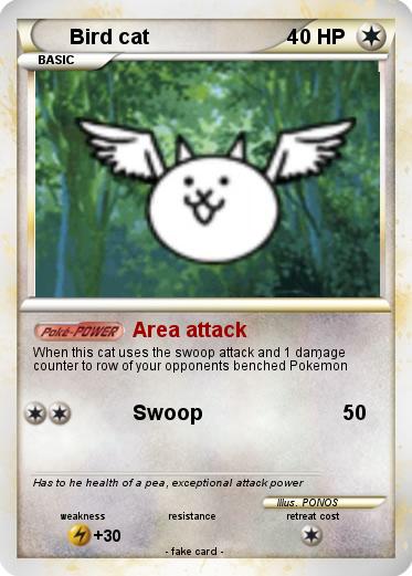 Pokemon Bird cat