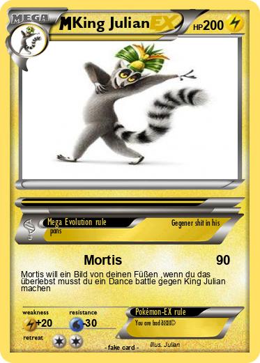 Pokemon King Julian