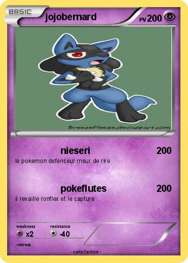 Pokemon jojobernard