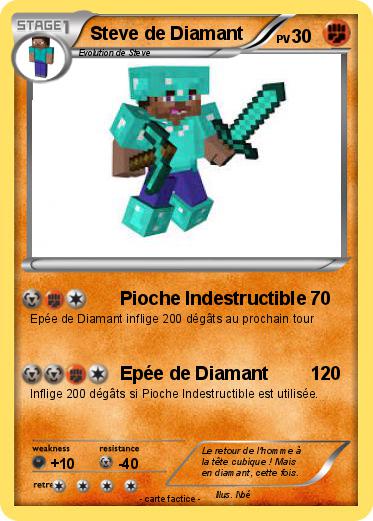 Pokemon Steve de Diamant