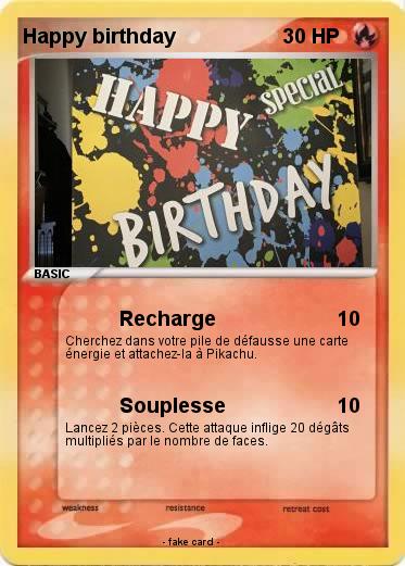 Pokemon Happy birthday