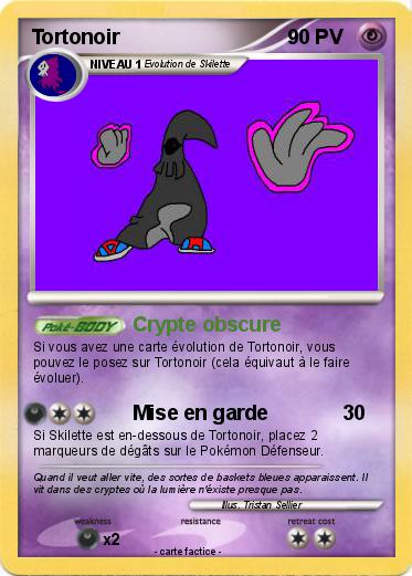 Pokemon Tortonoir