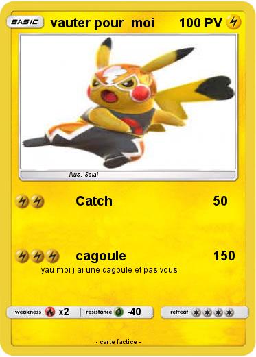 Pokemon vauter pour  moi
