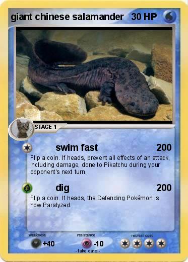Pokemon giant chinese salamander