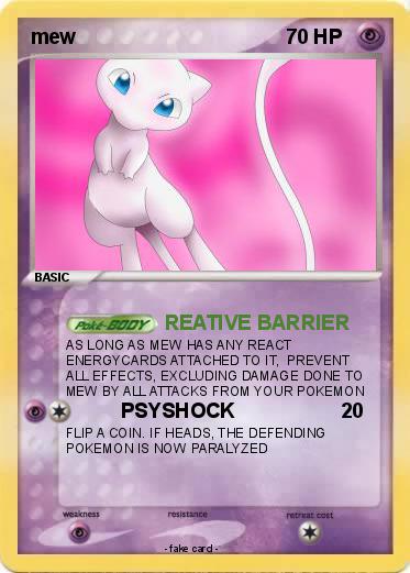 Pokemon mew