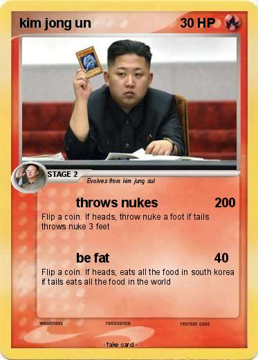 Pokemon kim jong un