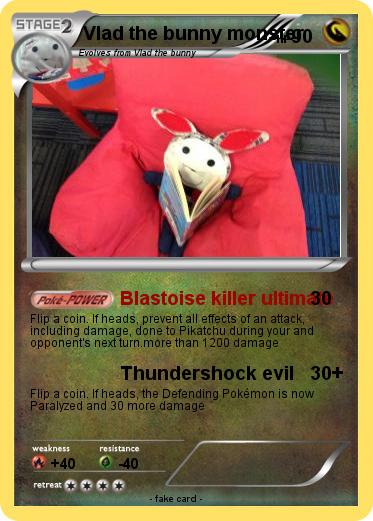 Pokemon Vlad the bunny monster