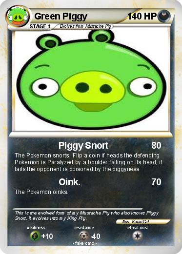 Pokemon Green Piggy