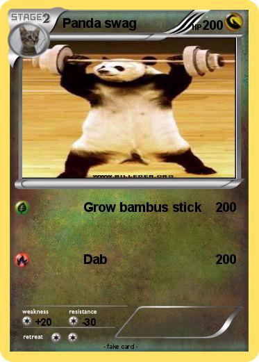 Pokemon Panda swag