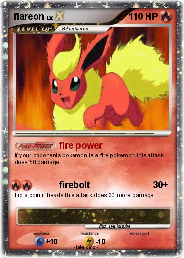 Pokemon flareon