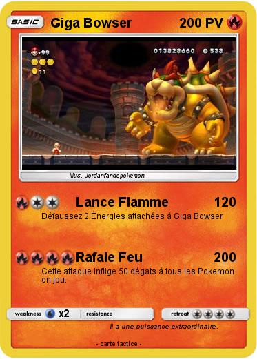Pokemon Giga Bowser