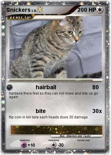 Pokemon Snickers