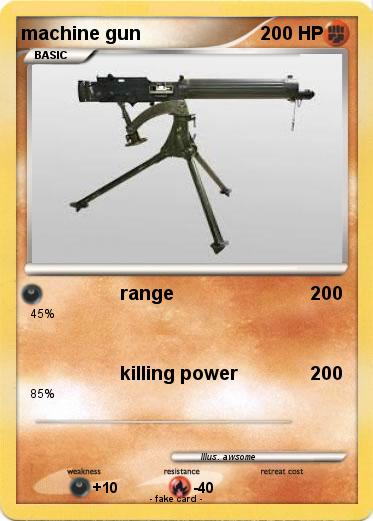 Pokemon machine gun