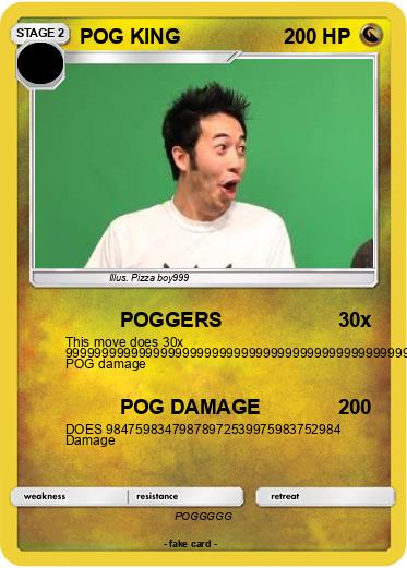 Pokemon POG KING