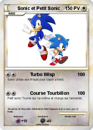 Pokemon Sonic et Petit Sonic