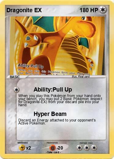 Pokemon Dragonite EX