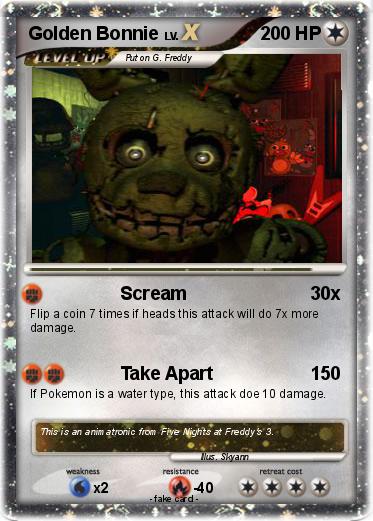 Pokemon Golden Bonnie