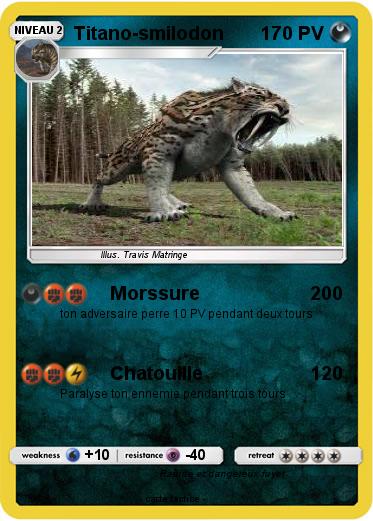 Pokemon Titano-smilodon