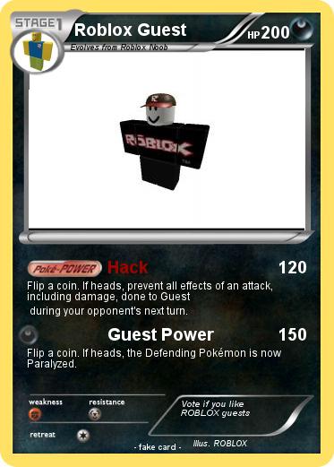 Pokemon Roblox Guest