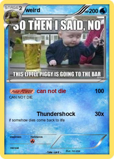 Pokemon weird