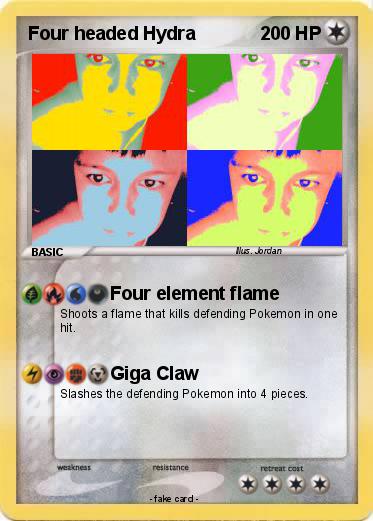 Pokemon Four headed Hydra
