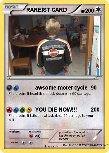 Pokemon RAREIST CARD