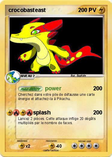 Pokemon crocobasteast
