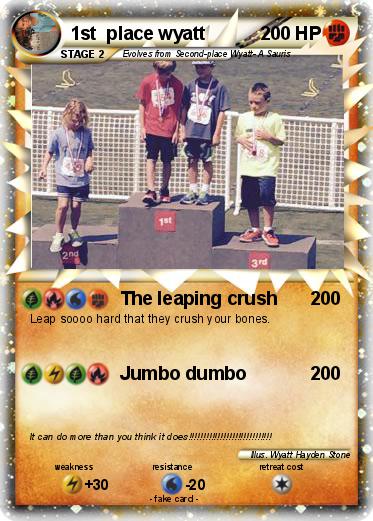 Pokemon 1st  place wyatt