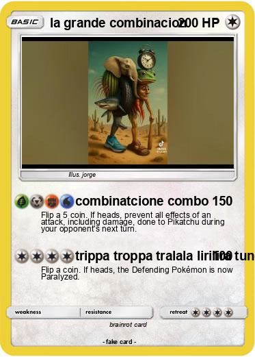 Pokemon la grande combinacion