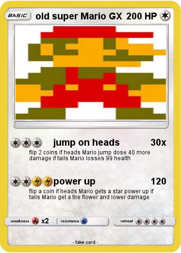 Pokemon old super Mario GX