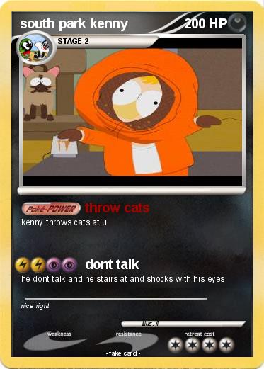 Pokemon south park kenny