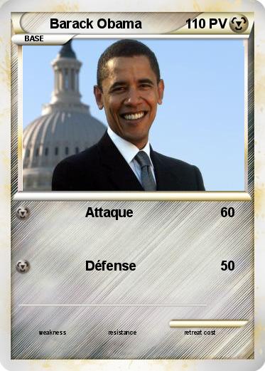 Pokemon Barack Obama