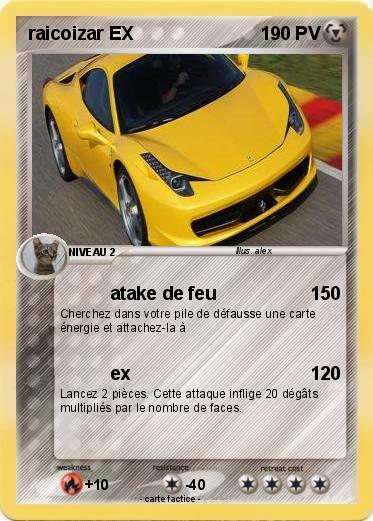 Pokemon raicoizar EX